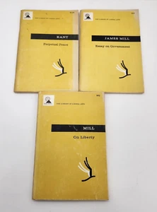 3 1956 The Library of Liberal Arts paperbacks, Kant,& Mill. Liberty, government - Imagen 1 de 19