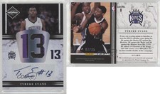 2011-12 Panini Limited Prime /25 Tyreke Evans #8 Auto