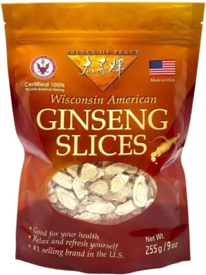 Prince of Peace Pure Ginseng Slices - 9oz