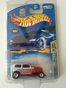Hot Wheels 2003 Treasure Hunt Midnight Otto w/ Real Riders #7/12 LE MOC #007 - Picture 1 of 2