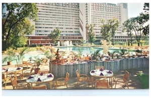 HOTEL BOROBUDUR,JAKARTA,INDONESIEN.VTG UNBENUTZTE POSTKARTE*B9 - Bild 1 von 2