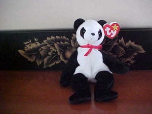 "GLÜCK" der Pandabär - TY Beanie Baby **Neuwertig** - Bild 1 von 2