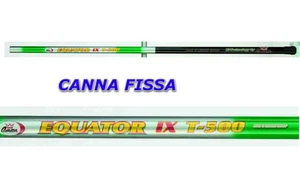 canna da pesca fissa telescopica da punta carpa cefalo alborella mare lago fiume - Foto 1 di 1