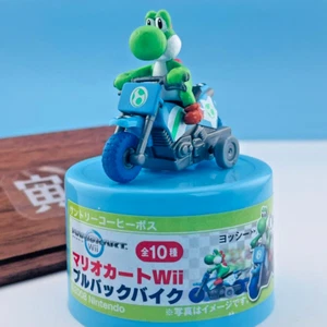 Yoshi, Mario Kart Wii Pull Back Bike Figure Suntory Boss 2008 Nintendo Japan - Picture 1 of 12