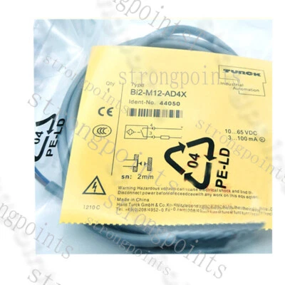 1PC TURCK BI2-M12-AD4X 44050 Inductive sensor ~ - Image 1 of 4