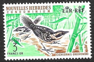 Stamps New Hebrides French 1963 Birds 3f MNH SGF124 - Image 1 of 2