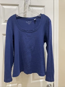 Blusa Top Chicos Mujer Talla 3 Pull Over Preciosa Azul Manga Larga Adorable - Imagen 1 de 3
