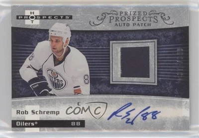 2007 Fleer Hot Prospects Prospect /399 Rob Schremp #217 RPA Rookie Patch Auto RC - Image 1 of 2