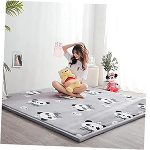 Kids Play Area Rug - 1.2" Soft & Thick Coral Velvet Nursery Rug, Crawling Mat - Picture 1 of 7