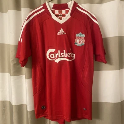 2008 Liverpool Home Jersey - XL - Image 1 of 4