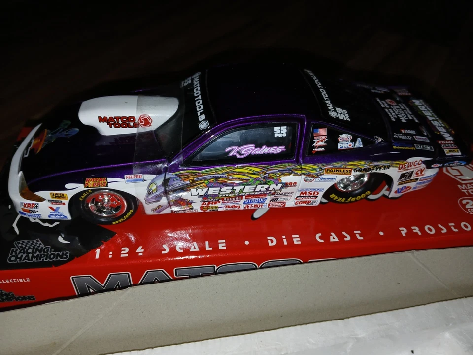  NUEVO EN CAJA MATCO TOOLS 2002 V. GAINES PRO STOCK ESCALA 1:24 Foto 1 de 4
