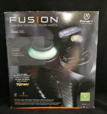 PowerA FUS1ON Tournament Wired Controller Xbox 360 (CPFA000096) – CIB – Tested - Image 1 of 4