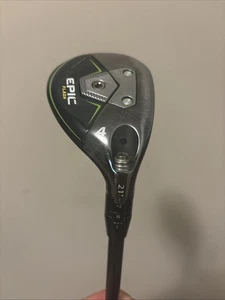 Callaway EPIC Flash Hybrid 4 Hybrid 21° Graphite X-Stiff Right 40.5in - Picture 1 of 5
