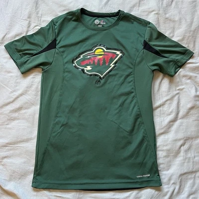 Minnesota Wild Jersey Men's Size Small Green Shirt Top NHL Majestic Hockey Fan - Image 1 of 4