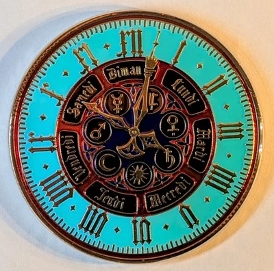 Astronomical Clocks Geocoin - Strasbourg Gold Artist Edition - Unactivated - Image 1 of 4