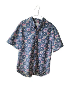 Reyn Sponner Detrich Varez 2020 Summer Commemorative Flag Button Up Size X-Large - Image 1 of 4