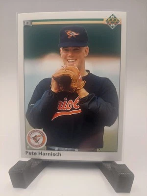 Pete Harnisch - Baltimore Orioles - 1990 Upper Deck Baseball Card #623 - Image 1 of 2