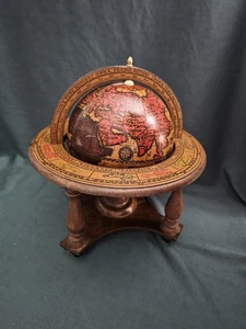 Vintage Zodiac  Music Box Old World Globe - Made in Italy - Picture 1 of 11