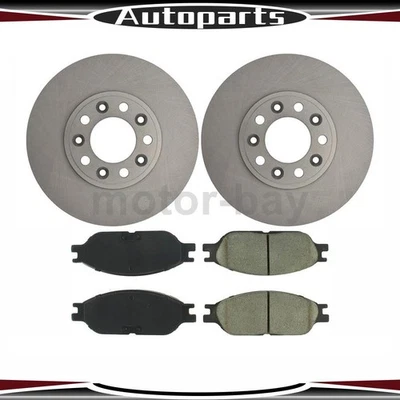 Rotores delanteros y pastillas de freno para Ford Windstar C-Tek 1999 2000 2001 2002 2003 Foto 1 de 4