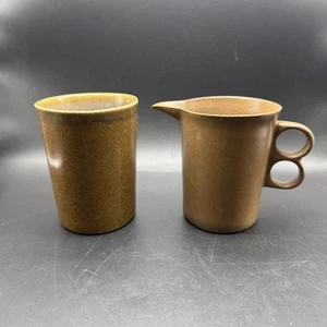 Bennington Potters Trigger handle Cream Pitcher 1394 + Tumbler 1340 - Picture 1 of 8