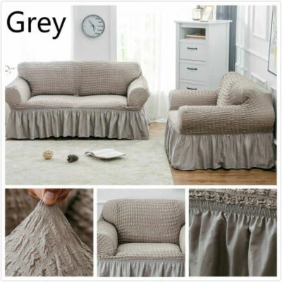 Capa protetora elástica elástica para sofá pipoca moderna - Imagem 1 de 4