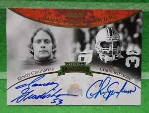 Chris Spielman & Randy Gradishar Ohio State Autograph Press Pass Legends #39/50 - Picture 1 of 2