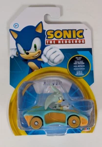 Sonic The Hedgehog Silver Lightron Die-Cast Team Racing Car Aqua Variant 42989 - Picture 1 of 3