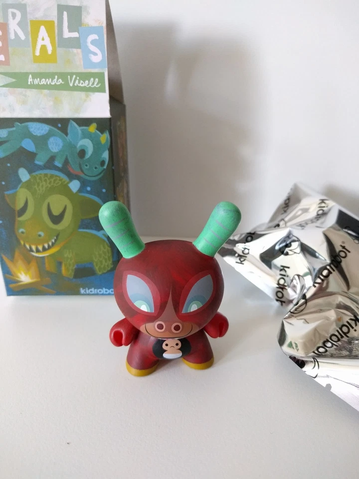 NEW Kidrobot Amanda Visell Ferals 3" Mini Krampus 3/60 Foto 1 de 1