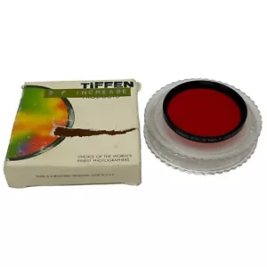Tiffen 55mm 25A Red 1 Screw-In Camera Lens Filter Vintage B&W Film Photography - Picture 1 of 8