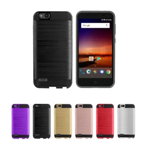 Für Boost Mobile ZTE Tempo X N9137 [dünne Passform] ultraflache stoßfeste Schutzhülle - Bild 1 von 7