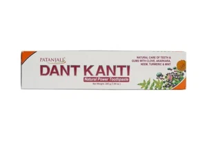 2 Pack Patanjali 200grams Dant Kanti Toothpaste Swami Ramdev Dental Cream - Picture 1 of 3