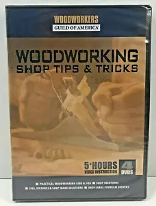 Woodworkers Guild: Woodworking Shop Tips & Tricks DVD - Aids,Jigs,Shop Solutions - Foto 1 di 3