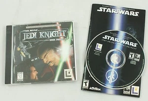 Paquete de juegos de computadora para PC Star Wars Jedi Knight Dark Forces II y Outcast vintage - Imagen 1 de 4