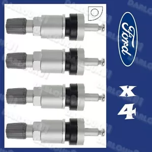4 x Kit de reparación de presión de neumáticos TPMS de vástago de válvula sensor para Ford S-Max Galaxy Edge - Imagen 1 de 5