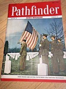 June 5, 1946 PATHFINDER NEWS MAGAZINE - Arlington National Cemetery - Imagen 1 de 10
