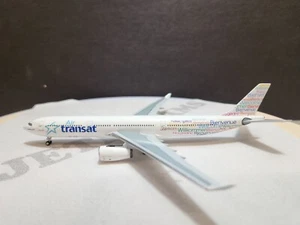 1/400 AIR TRANSAT A330-300 WELCOME COLOR C-GKTS AEROCLASSICS HANGAR CLUB RELEASE - Picture 1 of 9