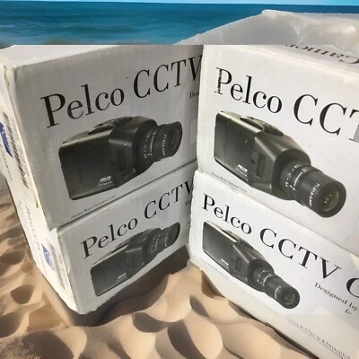 Lote de 4 Cámaras Monocromáticas de Seguridad Pelco MC3600H-2 con 570TVL 3.5-8mm NTSC ¡NUEVAS! Foto 1 de 4