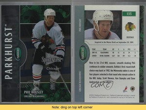 2002-03 ITG Parkhurst SportsFest Chicago /10 Phil Housley #135 HOF