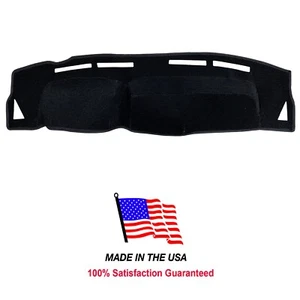 Black Carpet Dash Cover Compatible with Hyundai Excel 1990-1994 Made in USA - Picture 1 of 11