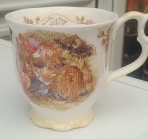 Raro Royal Doulton ~ Brambly Hedge ~ 25 Aniversario ~ Lady Woodmouse ~ Taza - Imagen 1 de 6