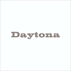 British DAYTONA motorcycle motorbike decal sticker emblem silver - Picture 1 of 1