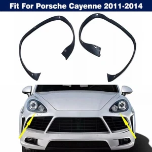 1 par de tiras de faros decorativas de goma para Porsche Cayenne 2011-14 - Imagen 1 de 10