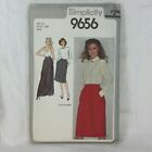 SIMPLICITY Sewing PATTERN 9656 Misses Front Wrap Skirts In 2 Lengths Sz 14 *CUT