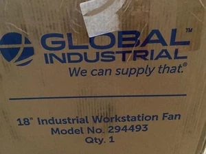Global Industrial 18" Industrial Workstation Fan 294493 NEW - Picture 1 of 7