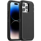 For iPhone 15 14 13 12 11 Defender Case Heavy Duty Dual Layer Shockproof Cover