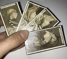 Set of 4 Horse racing jockey fridge Magnets Made From Vintage Cigarette Cards