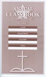 International Star Annual Class Book No. 3-Sunday school attendance record book - Picture 1 of 2
