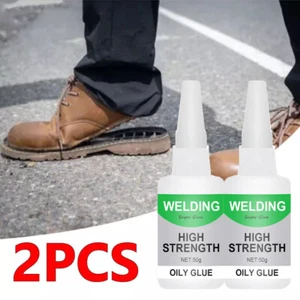 2PACK Multifunctional Welding High-Strength Oily Glue Universal Super Glue 50g - Picture 1 of 19