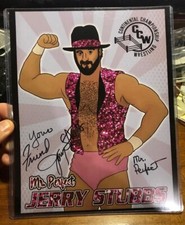 Mr Perfect Jerry Stubbs Signed Autographed Wrestling 8X10 Photo CCW Wrestler WWE