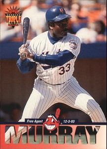1994 Triple Play Baseball Card #117 Eddie Murray